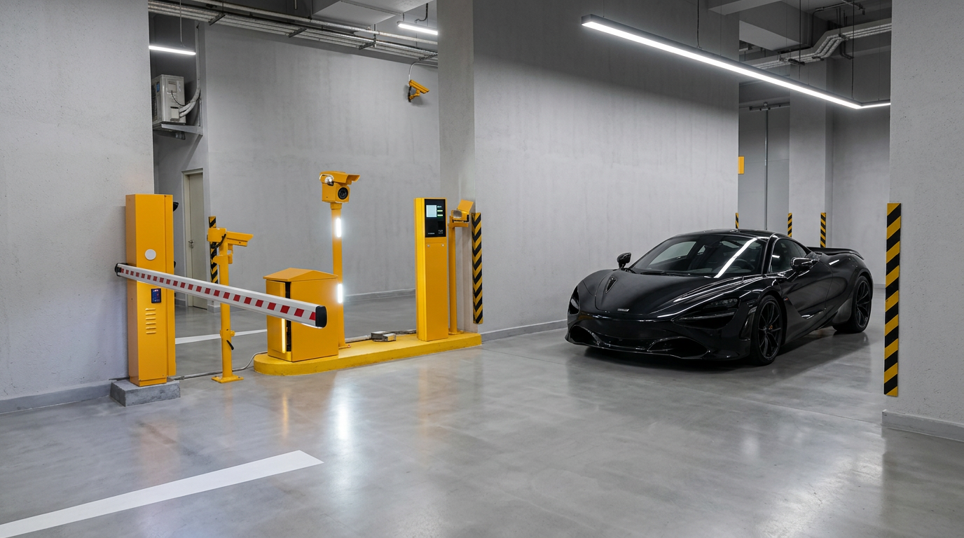 豪華停車場閘機系統